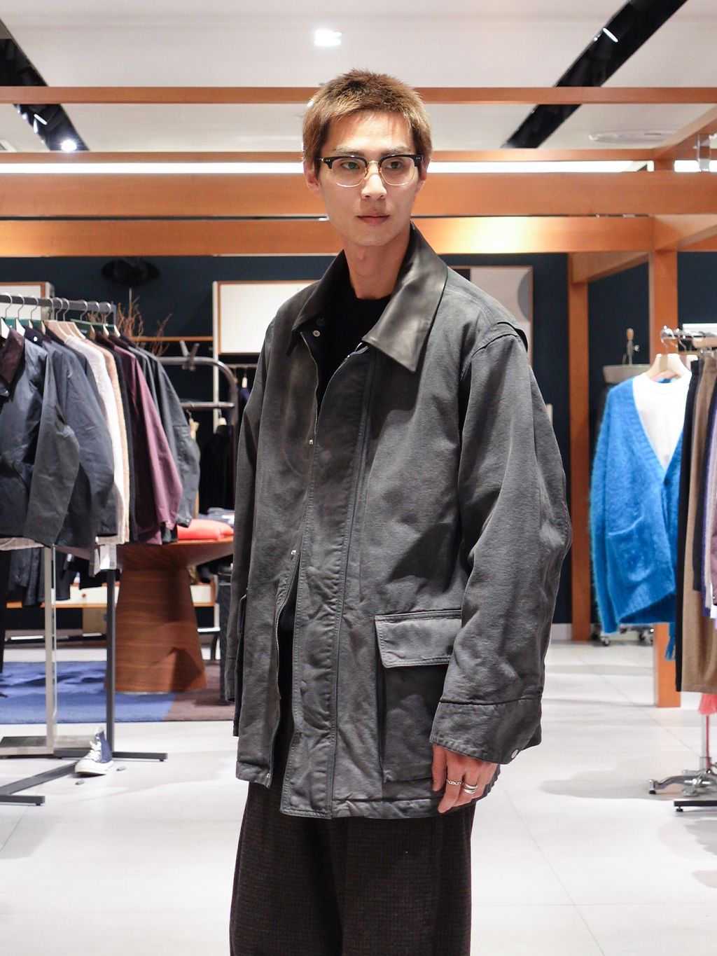 AURALEE (オーラリー) PRODUCT DYED ORGANIC COTTON DUCKの