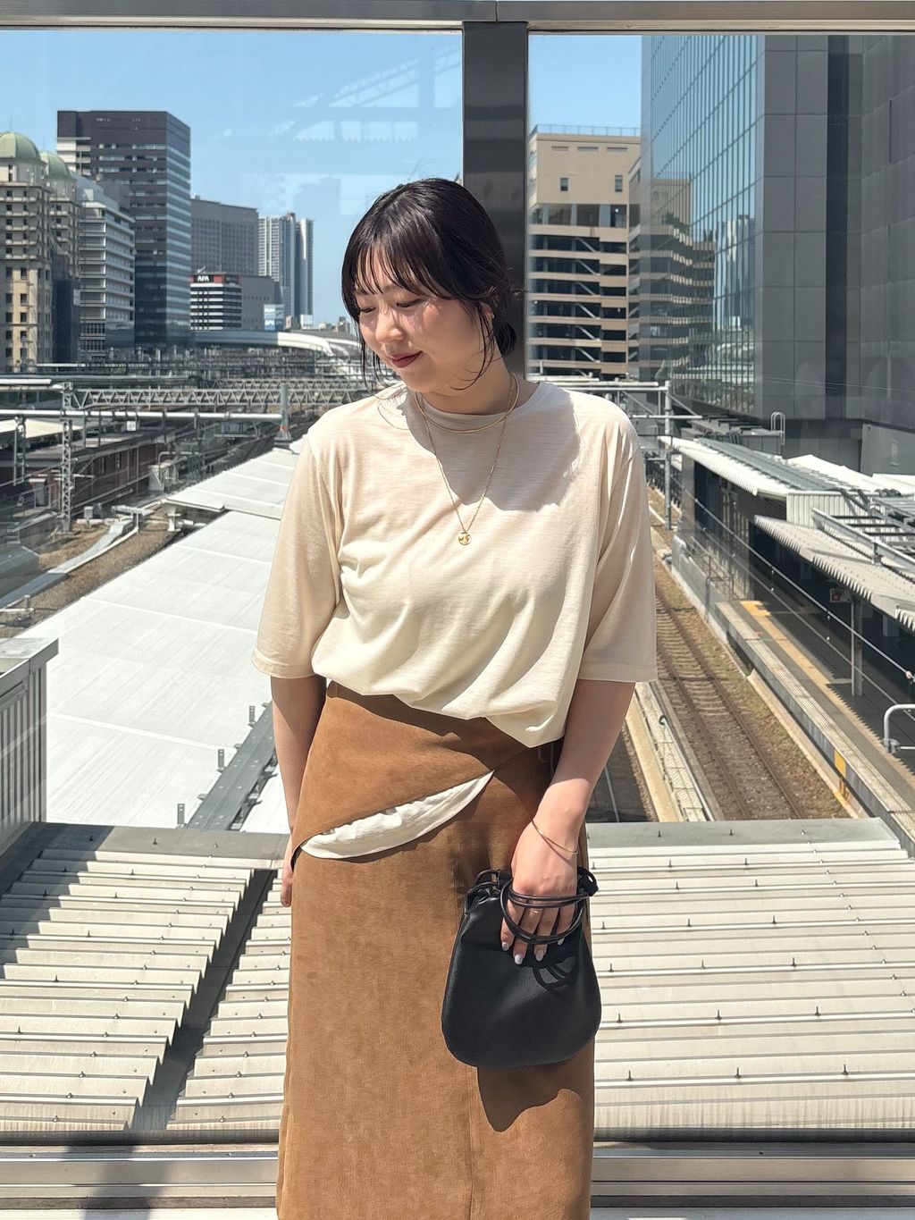 toropical jersey Tシャツのコーディネートスナップ（chika）｜Plage