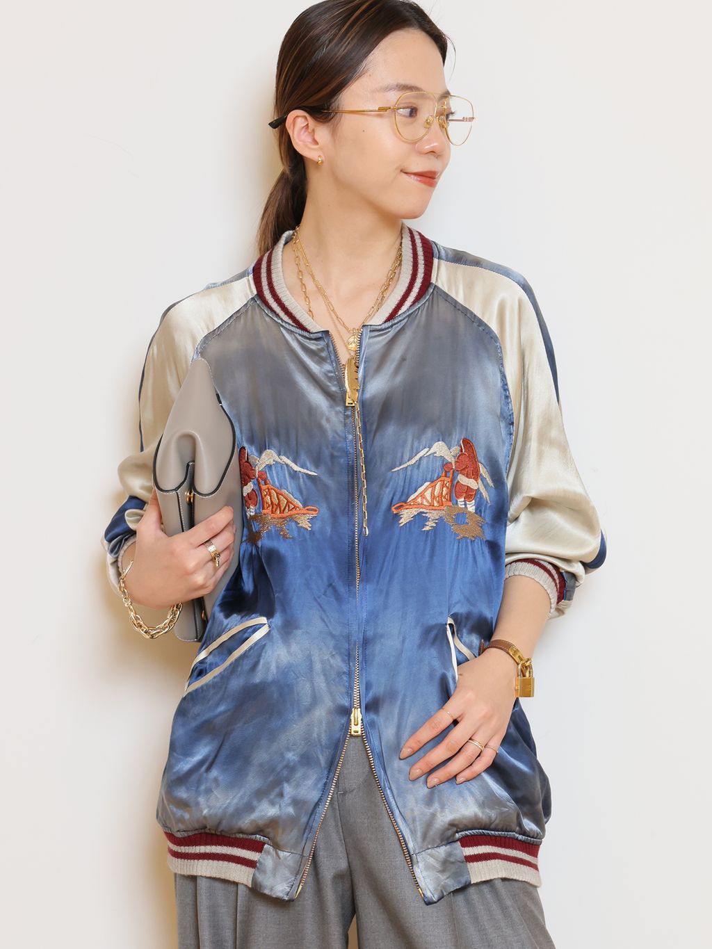 STAMMBAUM/シュタンバウム】 シシュウスカジャン(ヒヤケ)の