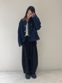 L.L.BEAN / エルエルビーン】Bean's Denim Field Coatのコーディネート