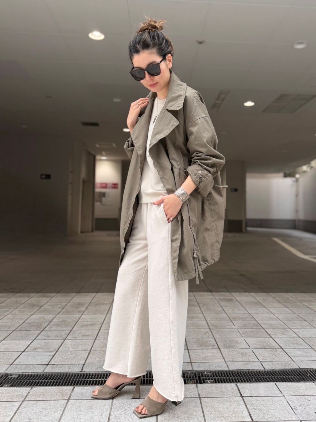 LISIERE MILITARY COATのコーディネートスナップ（BUYER.N）｜L
