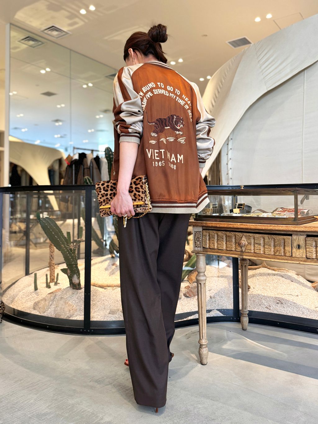 STAMMBAUM/シュタンバウム】 Reversible Sukajanのコーディネート