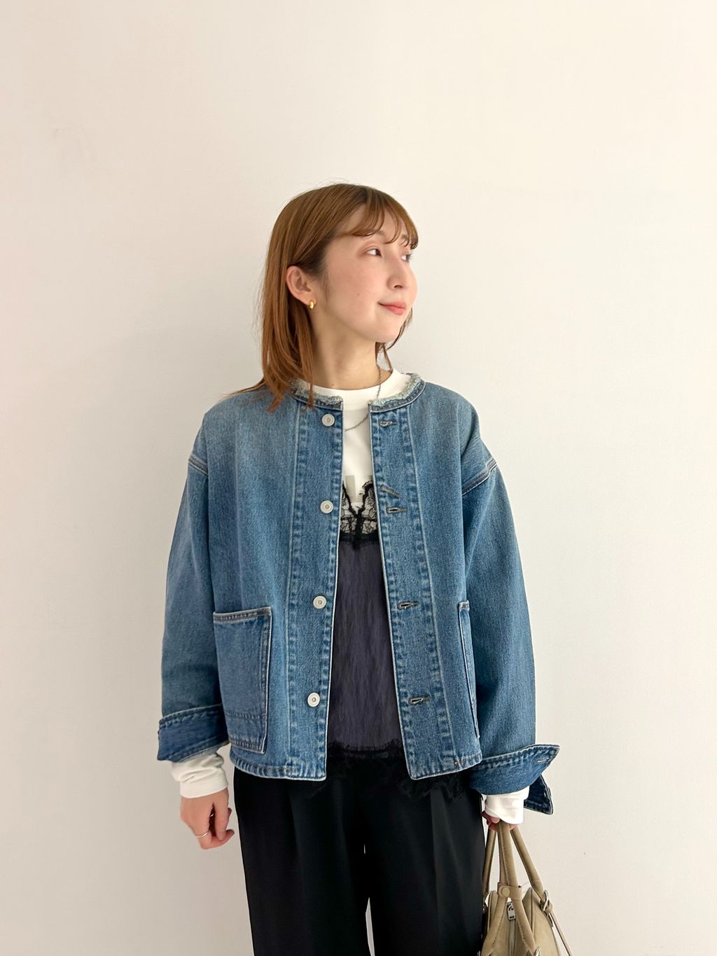 【極美品】JOURNAL STANDARDワーカーズジャケット 追加》ワーカーズジャケットのコーディネートスナップ（AKAMINE