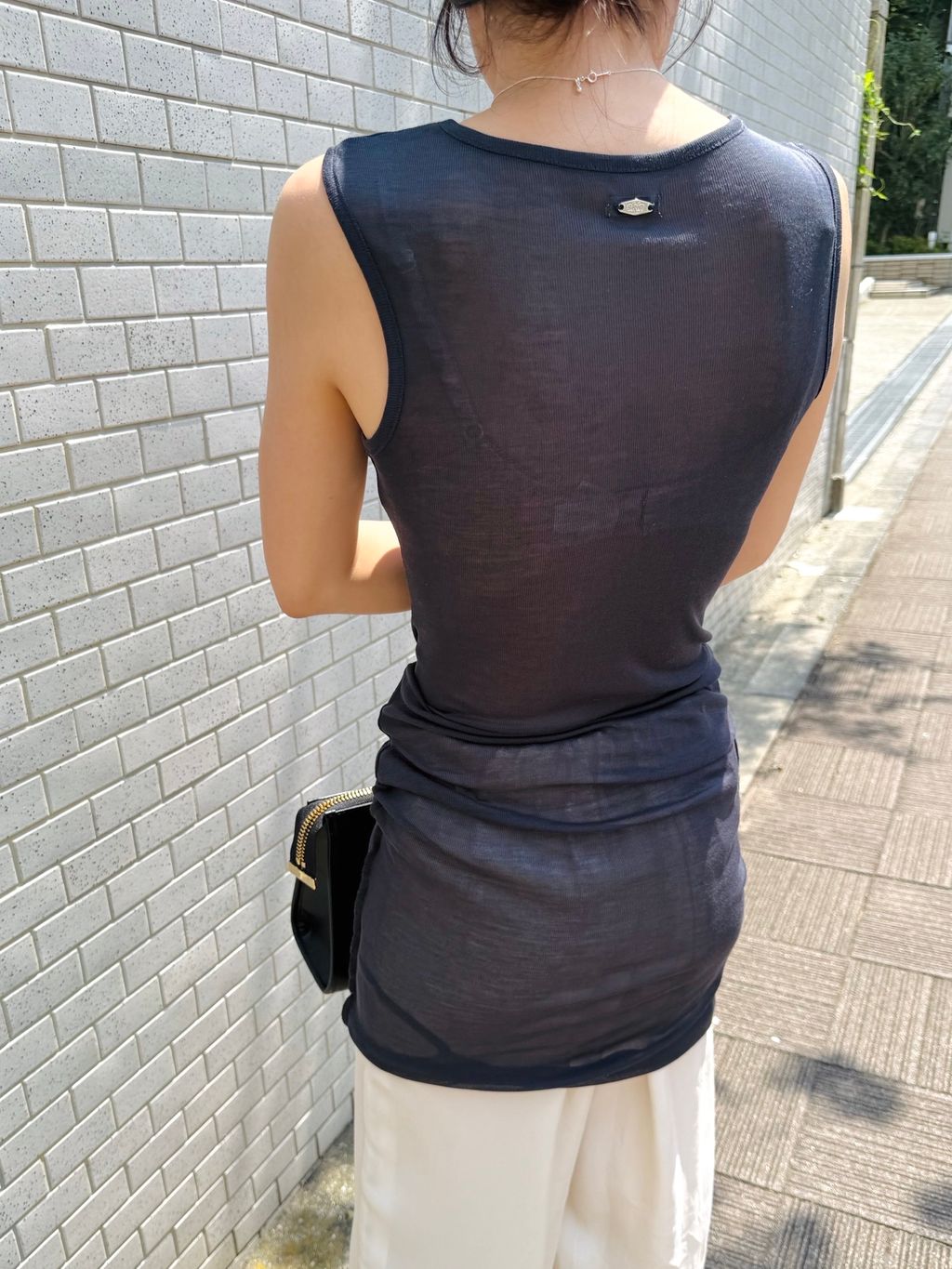 SKIN/スキン】 for LULU tank camisoleのコーディネートスナップ（miyu