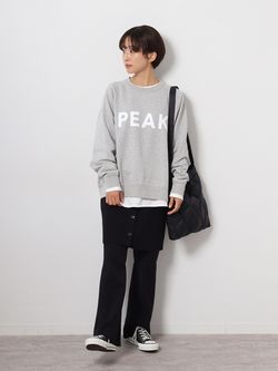 別注【Snow Peak】*REL Recycled Cotton Sweat CN：スウェットの 