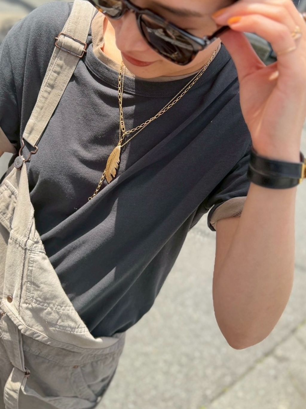 STAMMBAUM/シュタンバウム】 Corduroy Overallのコーディネート
