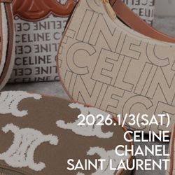 オンライン&店舗入荷｜CELINE / CHANEL / SAINT LAURENTバッグ20点超