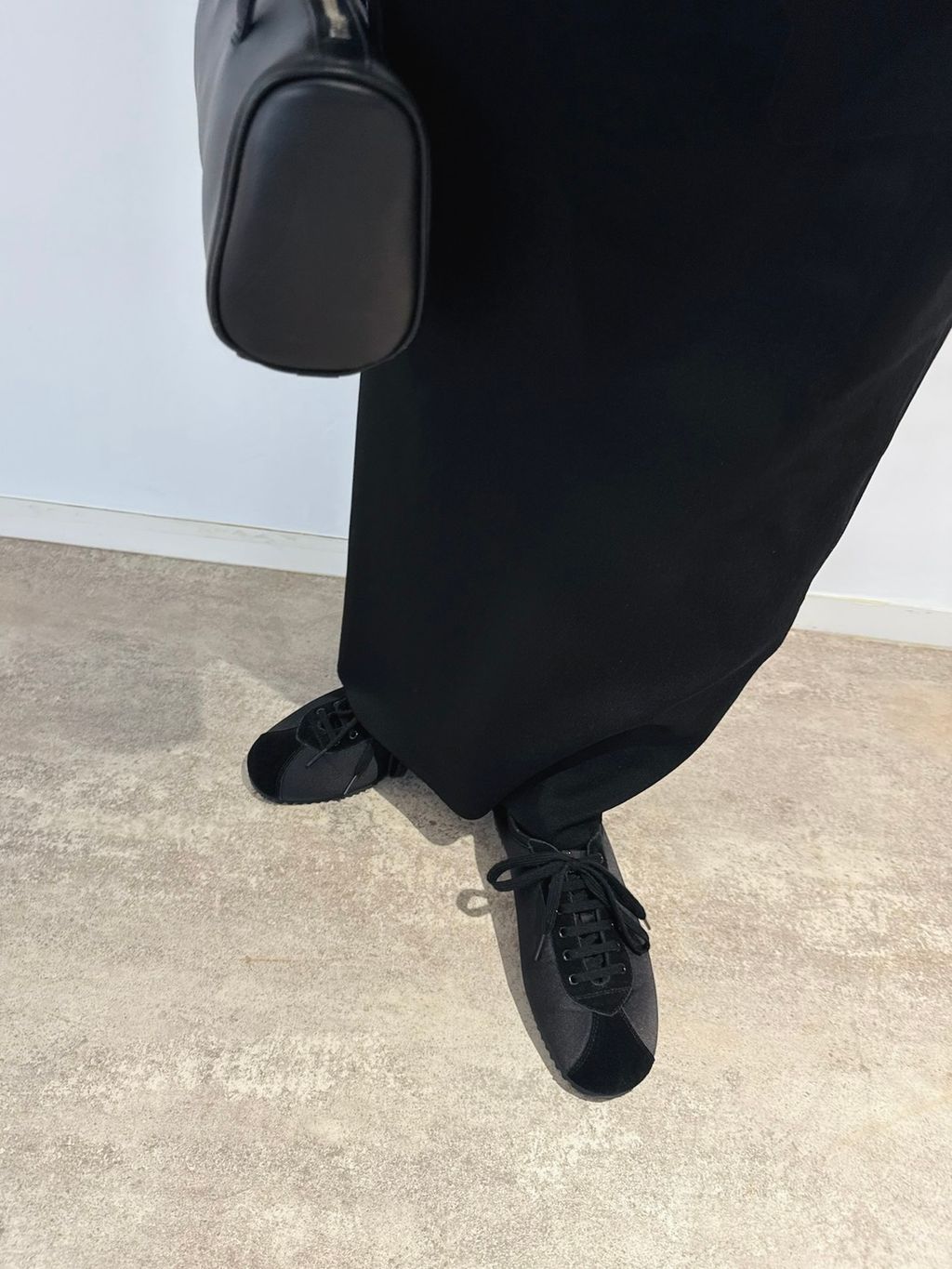 追加》abcスムースレザーボストンバッグのコーディネートスナップ（rio