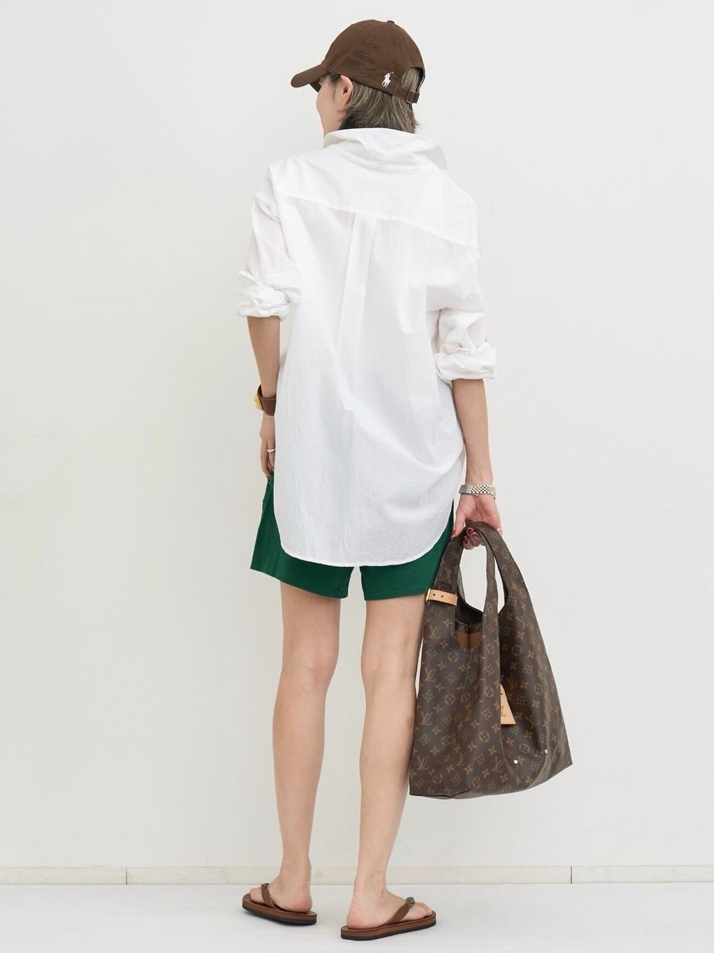 Washed Relax Shirtsのコーディネートスナップ（STAFF.S）｜L
