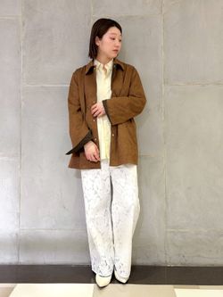 spick＆spanフェイクスエードオープンカラージャケット36サイズ Spick & Span｜《追加》フェイクスエードオープンカラージャケット