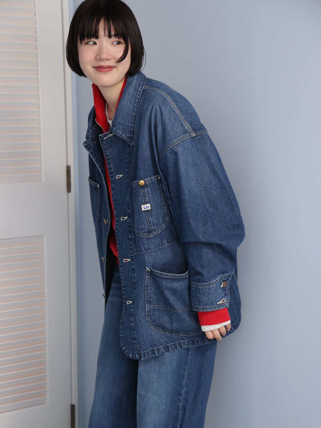 JOURNAL STANDARD relume デニムセットアップ L 別注【Lee /リー】RELUME LOCO JACKETのコーディネートスナップ（rei
