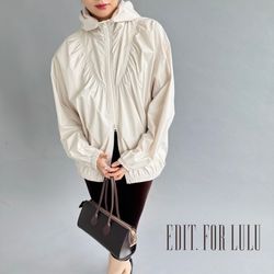 大人気、理想を叶えた大人のタフタウィンドパーカー。｜EDIT. FOR LULU