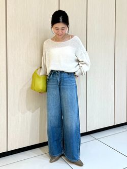WEB限定カラー有り / 追加》ペーパーヤーン2WAYルーズプルオーバーの