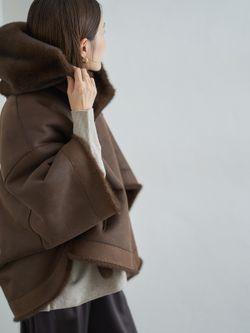 LOU ANDREA/ルーアンドレア ECO FUR BZ エコファーブルゾンの