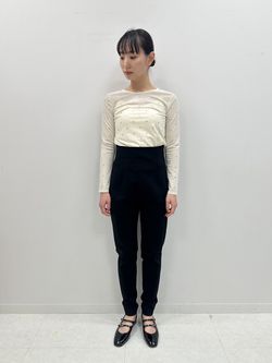 abc ハイウエスト ストレッチスリムパンツ（スラックス）｜EDIT.FOR