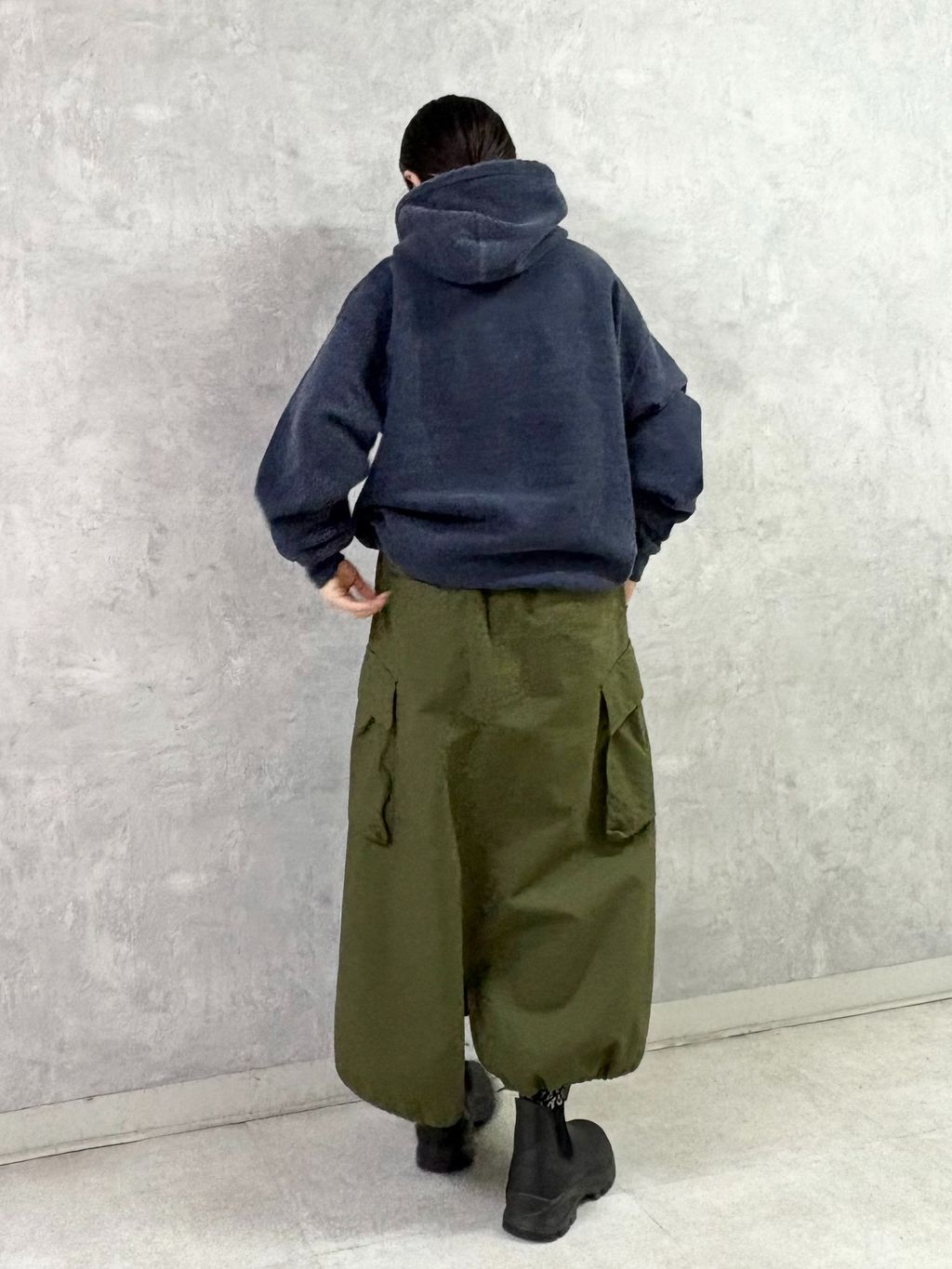 Print Damage Hoodieのコーディネートスナップ（K.H）｜journal