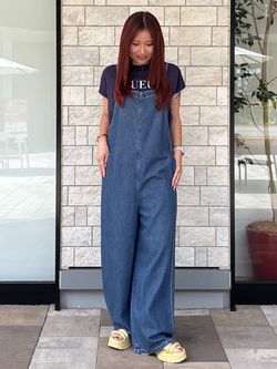 追加》ウォッシャブル / DU JOUR / デュ ジュール BK-BOW JEAN