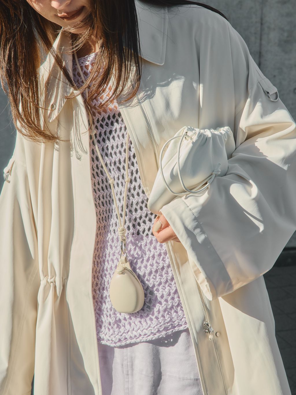 switch look blousonのコーディネートスナップ（ayumi）｜SLOBE IENA