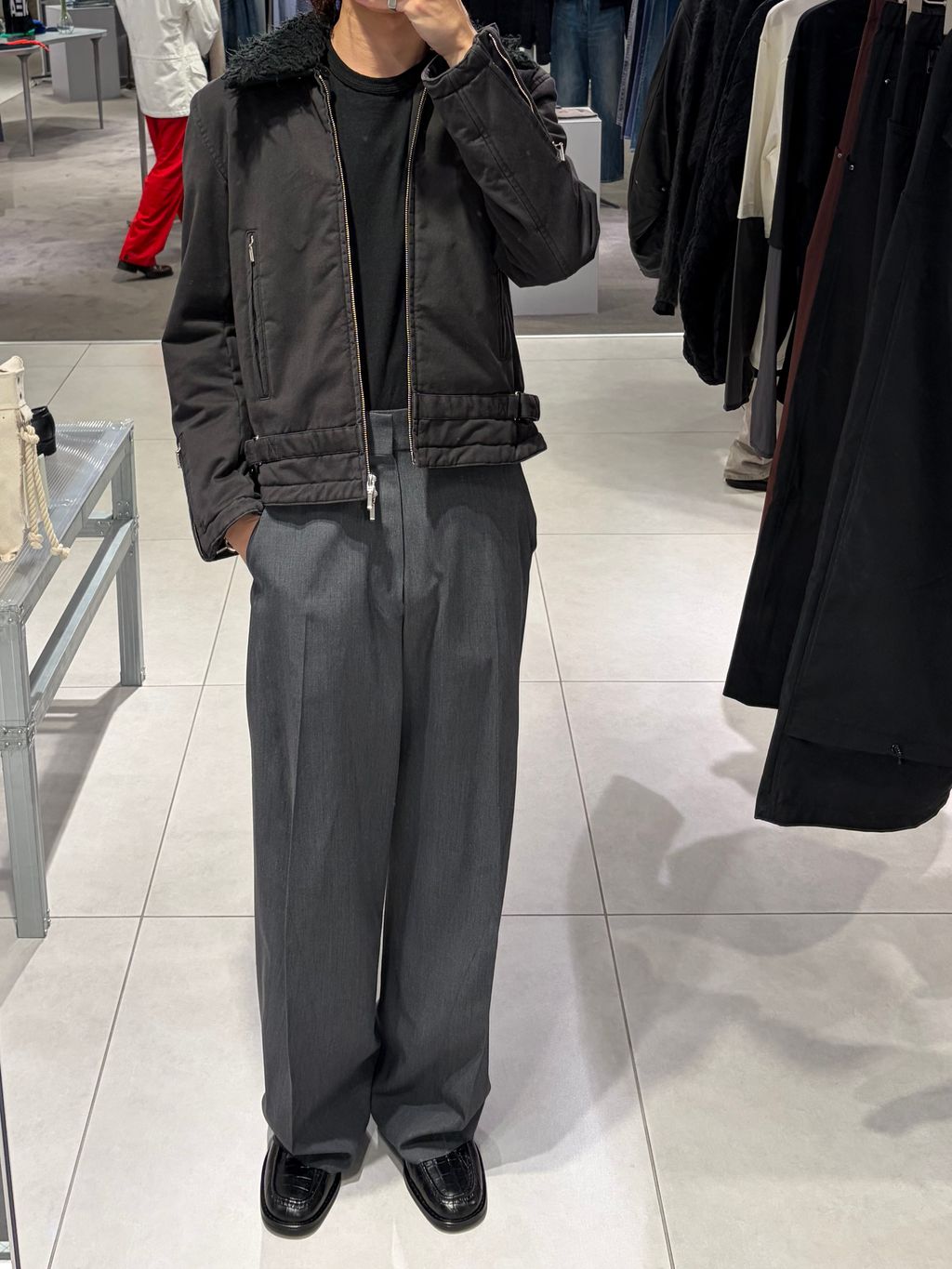 YUKI HASHIMOTO / ユウキハシモト 別注 PADDED RIDERS JACKETの