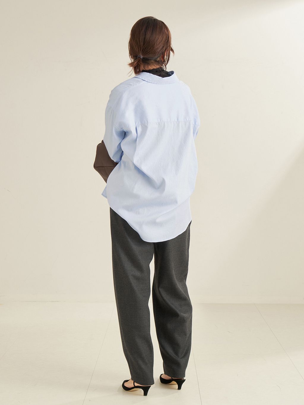les Tendre ox loose シャツのコーディネートスナップ（MOLLY）｜Plage