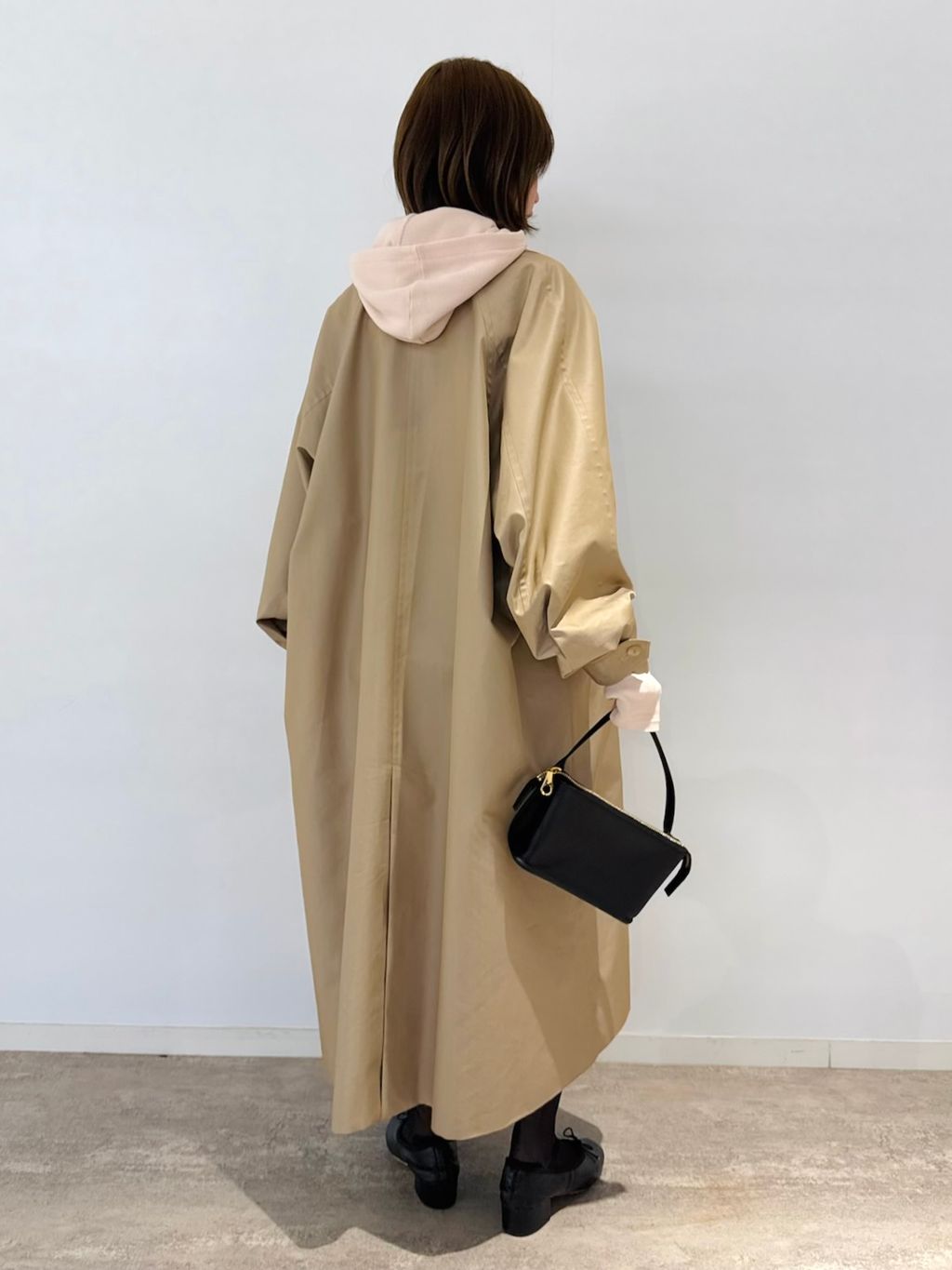 追加》abc ギャバ ステンコートのコーディネートスナップ（rio）｜EDIT