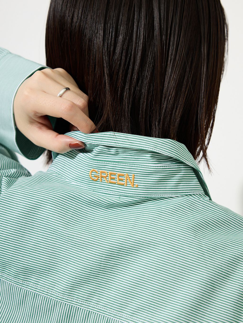 WEB限定/追加》HAPPYCOLOR SHIRTのコーディネートスナップ（rino