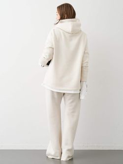 Prime wool フリースパンツのコーディネートスナップ（MIZU