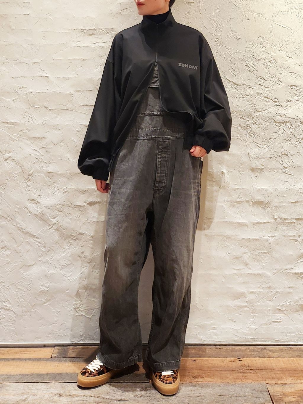 journal standard luxe SUNDAY オーガンジーブルゾン SUNDAYブルゾンのコーディネートスナップ（N.N）｜journal standard