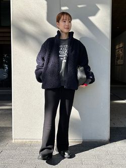 Champion/チャンピオン SLOBE別注 ボアブルゾンのコーディネート 