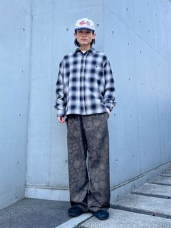 ハイランド ウール ハンティング ジャケットのコーディネートスナップ