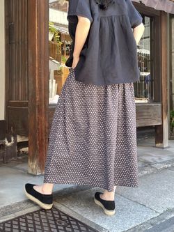 ジャーナルスタンダード ラックス ソイル フラワープリントギャザースカート SOIL 】FLOWER PRINT GATHERED SKIRTのコーディネートスナップ（A.Y