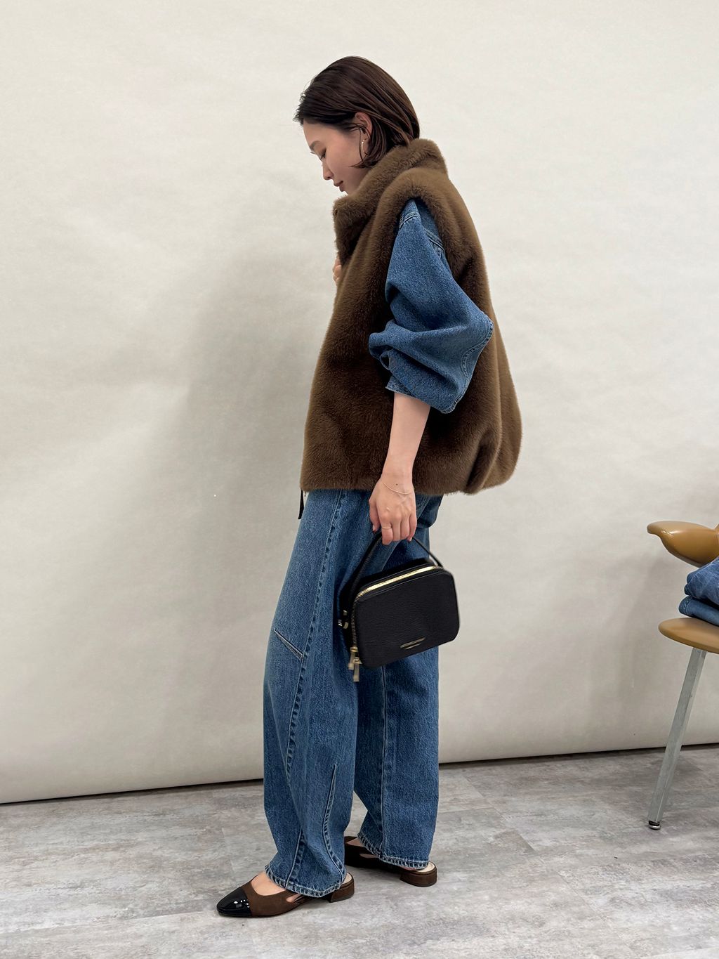 Levi's/リーバイス SLOBE別注 BALLOON SLEEVE TRACKER デニム