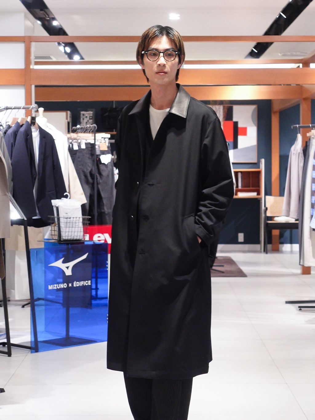 AURALEE (オーラリー) WOOL MAX CANVAS COATのコーディネートスナップ