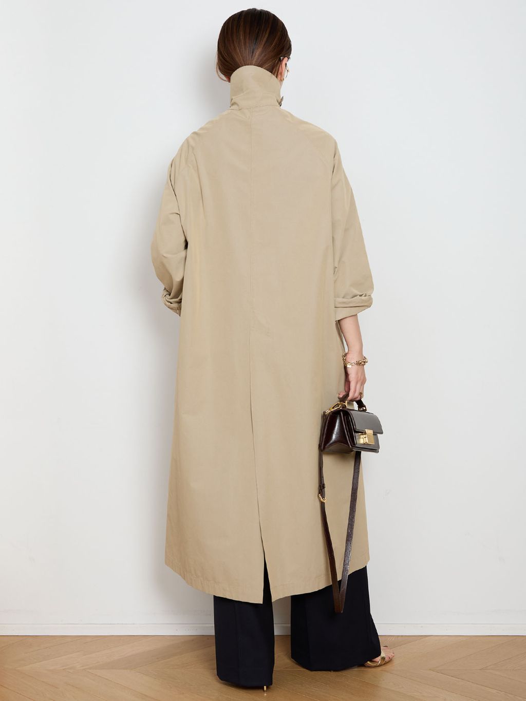 OPTIMOクルーネックプルオーバーのコーディネートスナップ（HASE