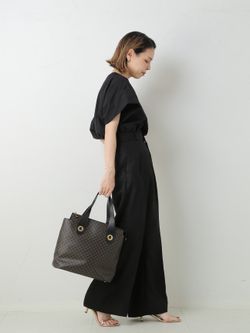 10K square onyx pierce(両耳)のコーディネートスナップ（maki