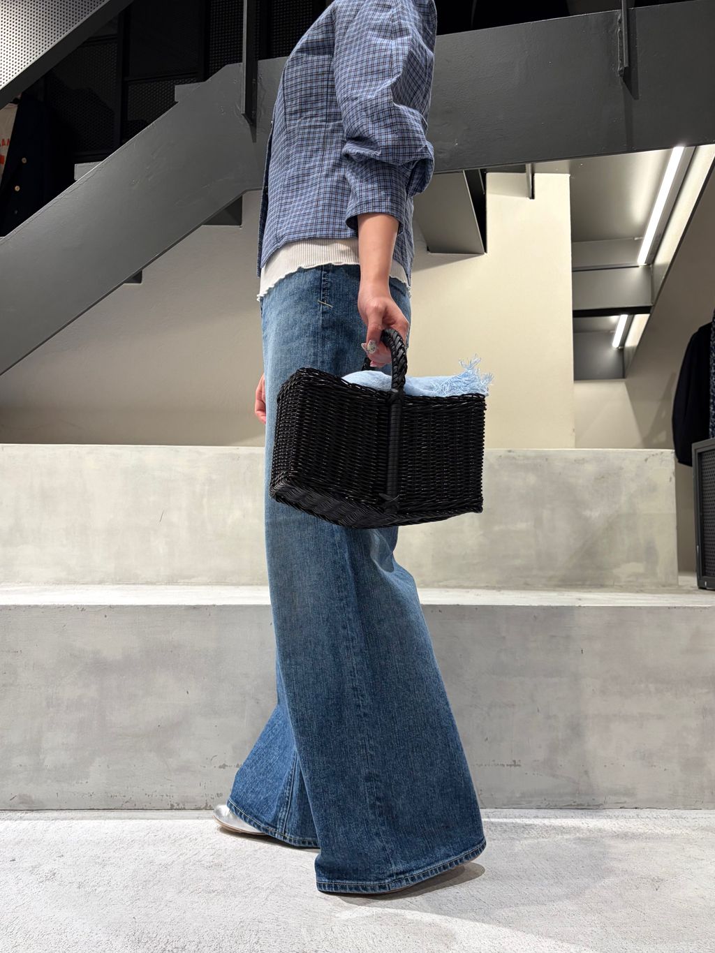 YANUK/ヤヌーク 別注 MARY Baggy straight デニムパンツ 57162501の