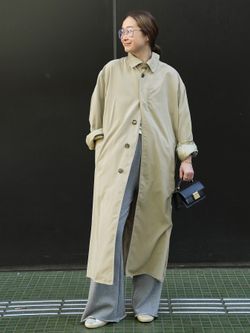MAISON MARGIELA/メゾン マルジェラ】 TRENCH COATのコーディネート