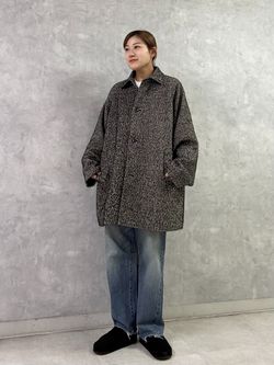 chimala】12oz SELVEDGE DENIM WIDE TAPEREDのコーディネートスナップ
