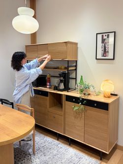 大型商品》HABITAT KITCHEN BOARD-L (NT) ハビタキッチンボードLの