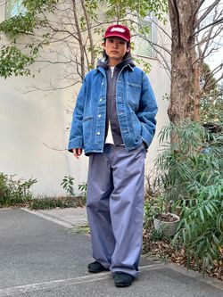 クラフトデニム 13.5oz カバーオールのコーディネートスナップ（わたし