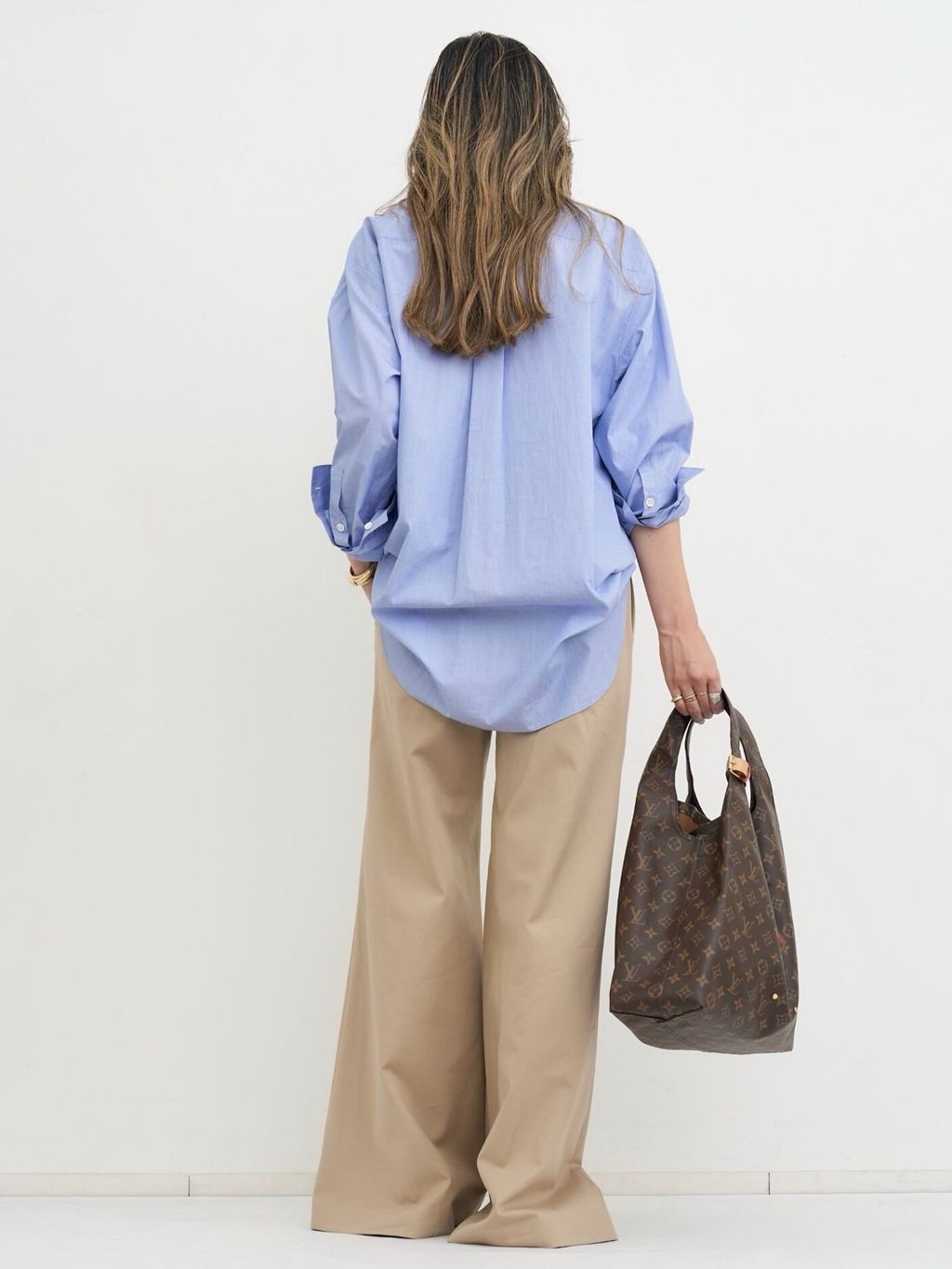 CHINO WIDE PANTSのコーディネートスナップ（BUYER.N）｜L'Appartement