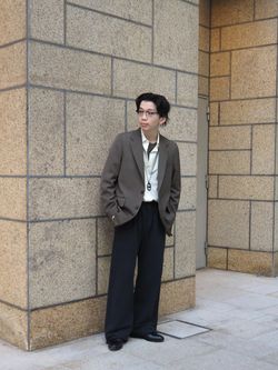 AURALEE (オーラリー) LIGHT WOOL MAX GABARDINE JACKETの