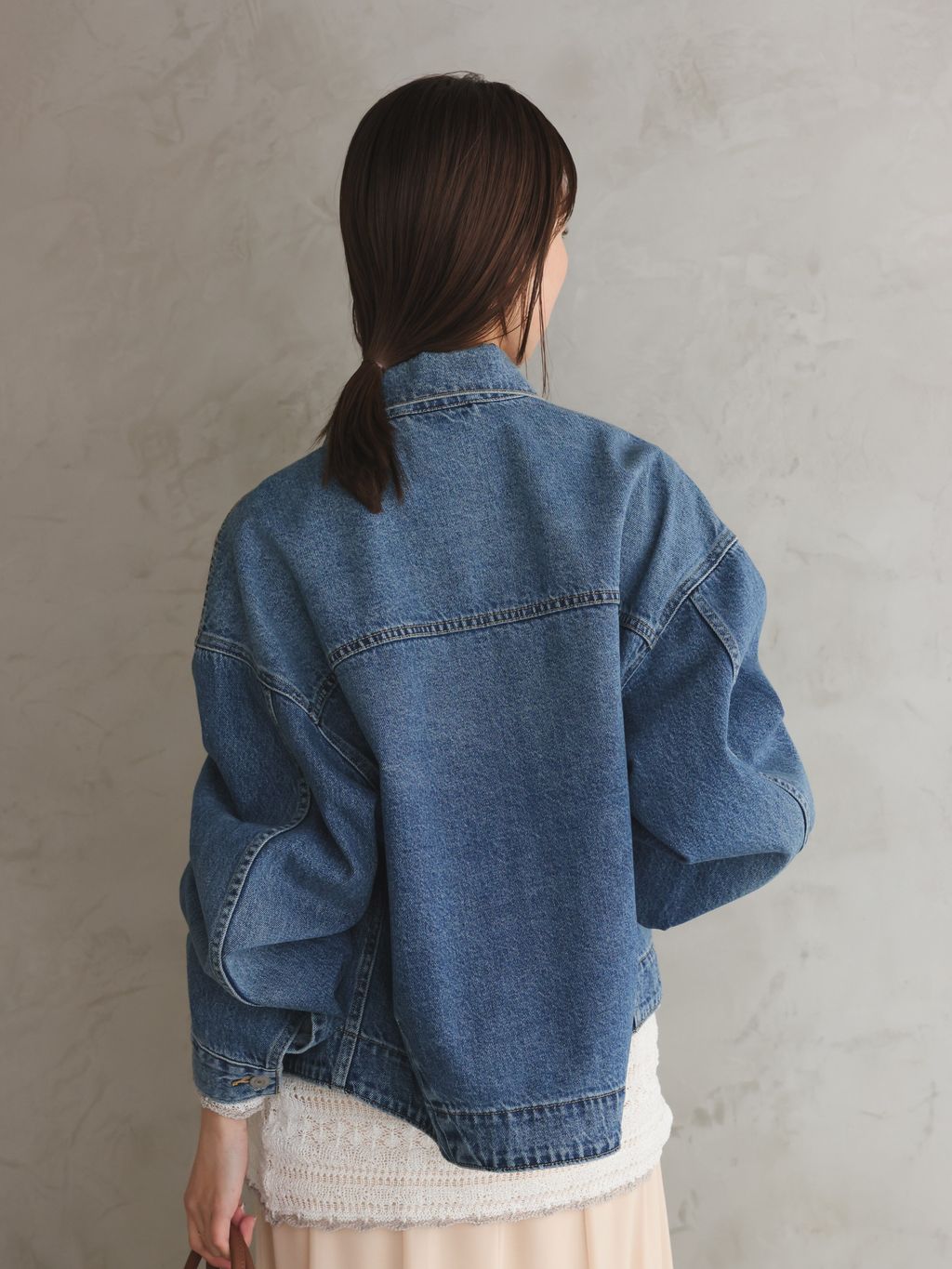 追加》Levi's/リーバイス SLOBE別注 BALLOON SLEEVE TRACKER デニム