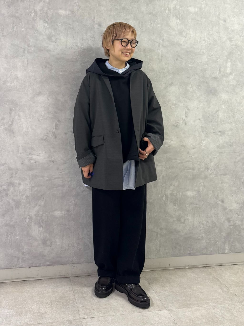 journal standard luxeウラケナイロンキリカエフーディー ウラケナイロンキリカエフーディー（パーカー）｜journal standard