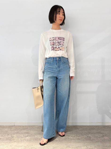 【Foundry Mews for LULU】lace tops Foundry Mews for LULU】lace topsのコーディネートスナップ（hikari