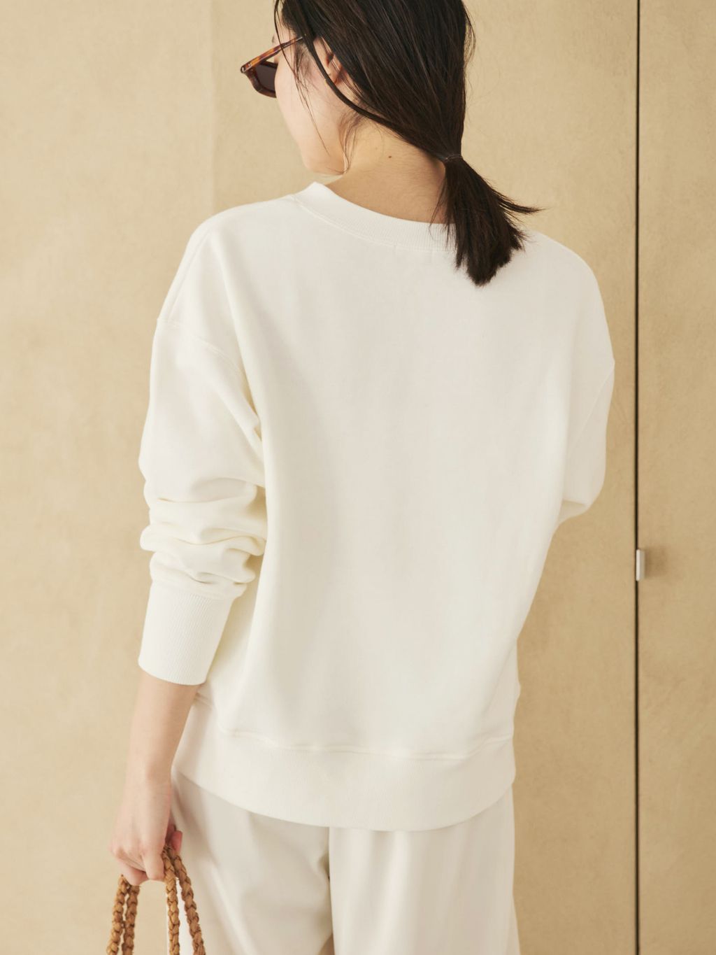 プラージュスゥェット PROTAGONISTA / プロタゴニスタ 別注 SLIT NECK スウェットの