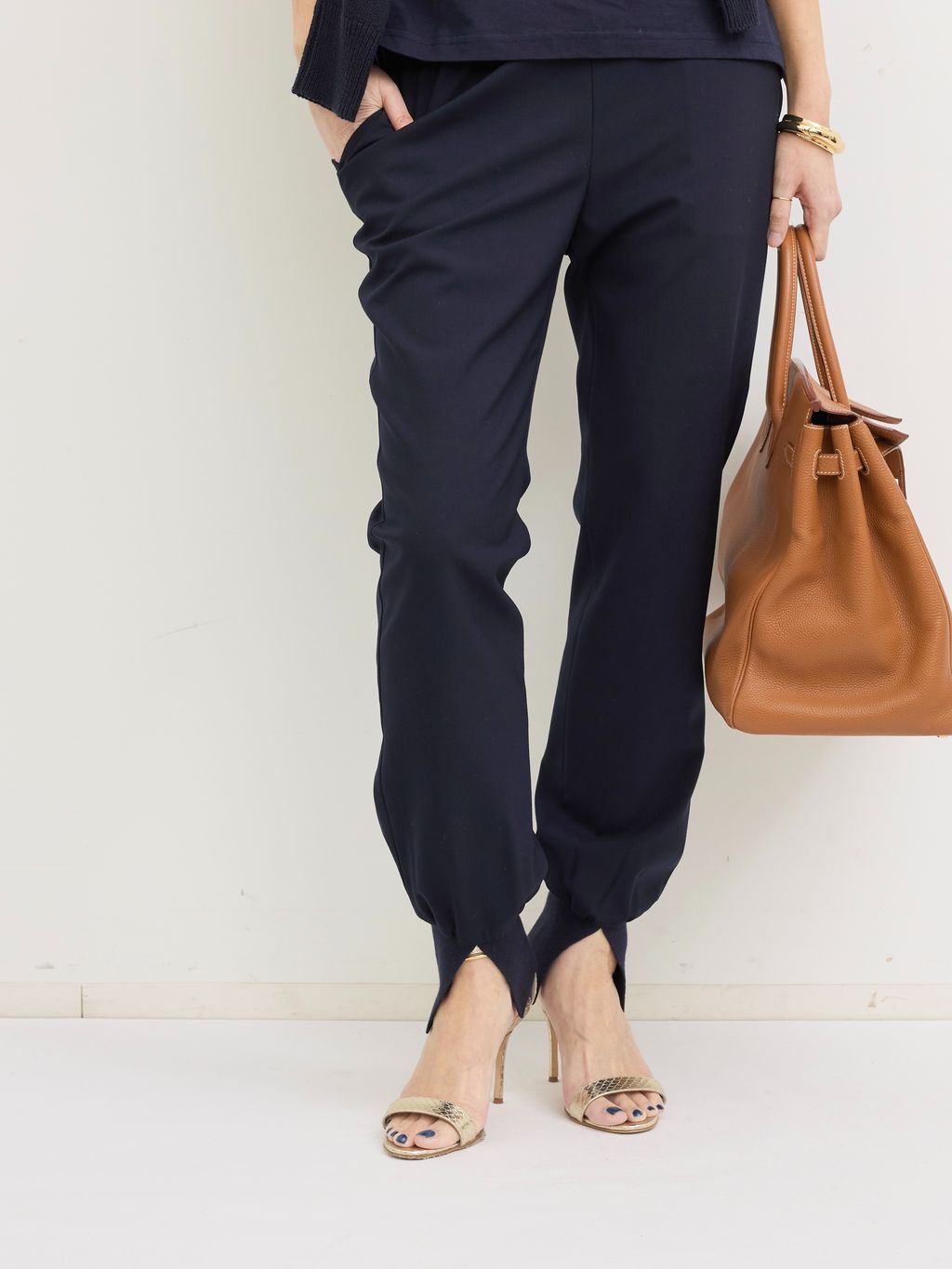 COL PIERROT/コル ピエロ】 Wool Rib Pantsのコーディネート
