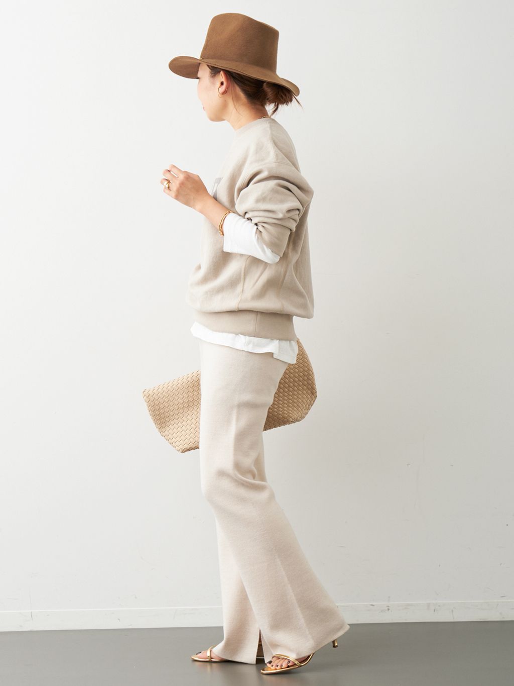 SMOOTH KNIT パンツのコーディネートスナップ（MIO）｜Deuxieme Classe