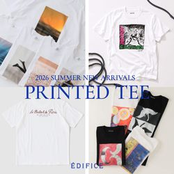 2026 SUMMER TEE COLLECTION｜この夏選びたい、新作プリントTシャツ