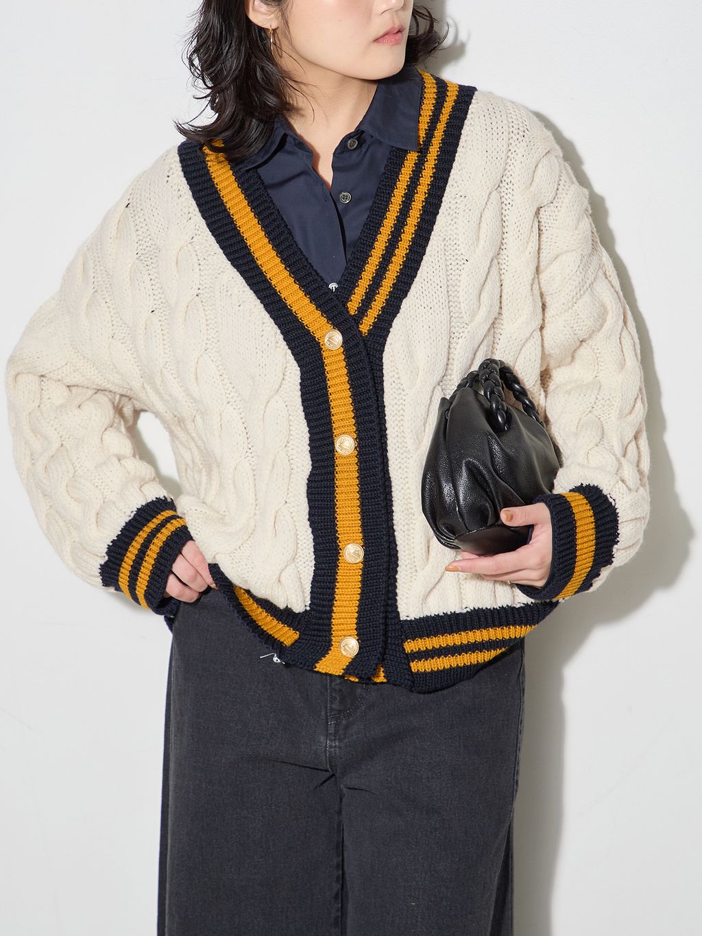 けまりあ JOURNAL STANDARD チルデンカーディガン 予約》別注【ISLAND TIDES/アイランドタイド】 チルデン カーディガン